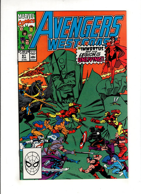 The West Coast Avengers, Vol. 2 #61A