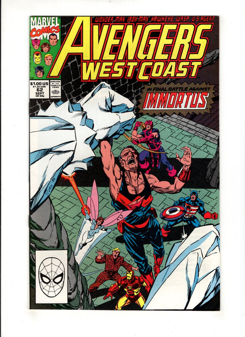 The West Coast Avengers, Vol. 2 #62A