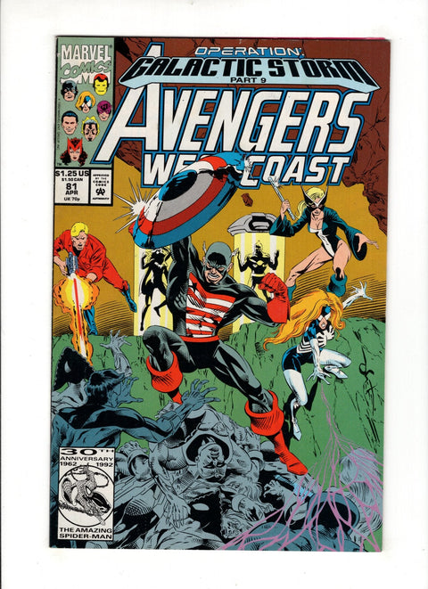 The West Coast Avengers, Vol. 2 #81A