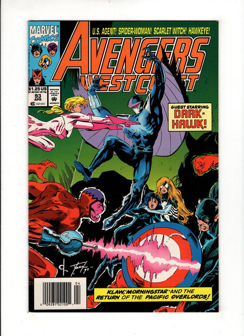 The West Coast Avengers, Vol. 2 #93A