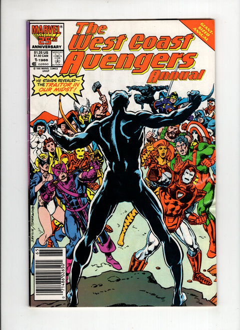 The West Coast Avengers, Vol. 2 Annual #1B