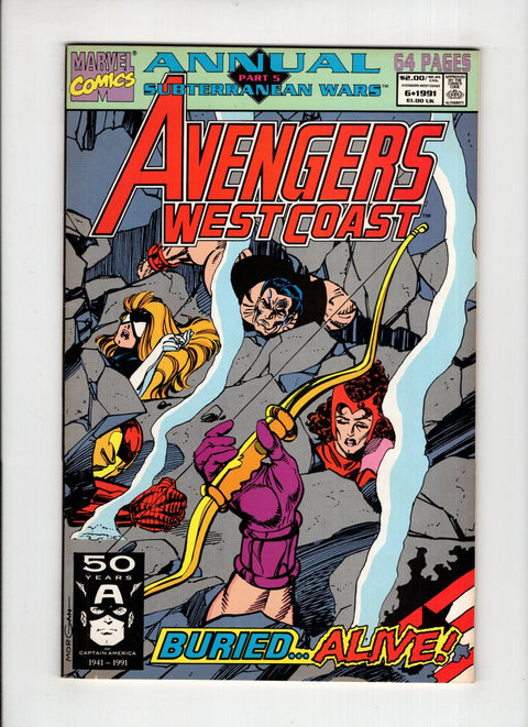 The West Coast Avengers, Vol. 2 Annual #6A