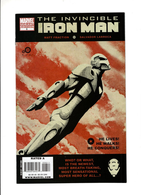 Invincible Iron Man, Vol. 1 #6B