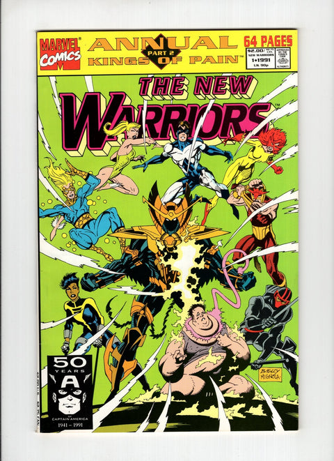 The New Warriors, Vol. 1 Annual #1A