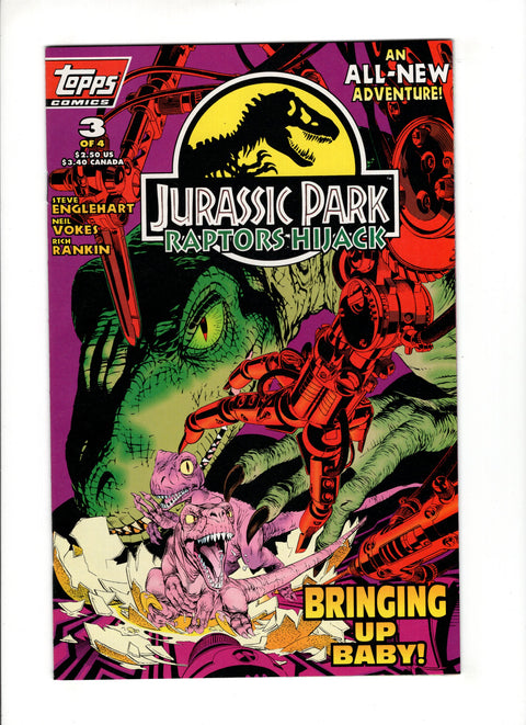 Jurassic Park: Raptors Hijack #1-4