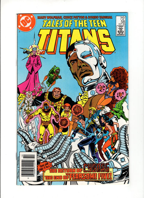 Tales of the Teen Titans #58A