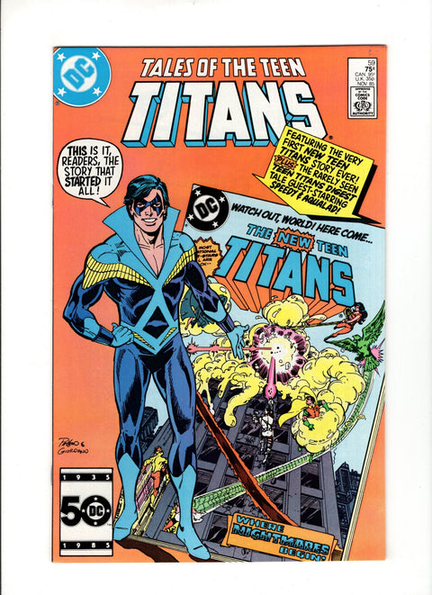 Tales of the Teen Titans #59A