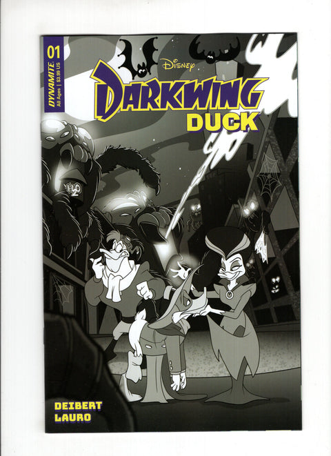 Darkwing Duck (Dynamite Entertainment) #1ZI 1:10 FOC Forstner B&W