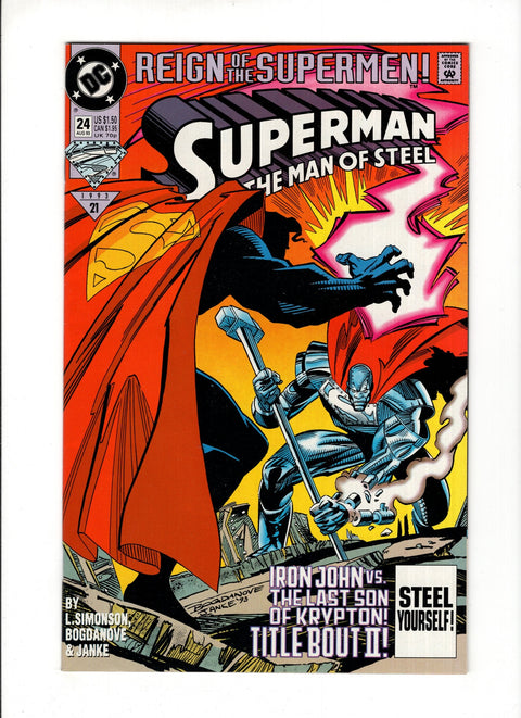 Superman: The Man of Steel, Vol. 1 #24A