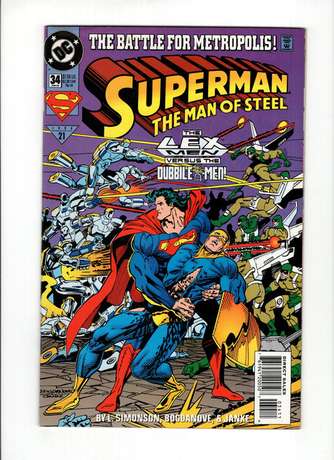 Superman: The Man of Steel, Vol. 1 #34A
