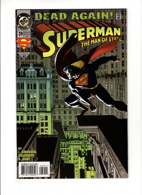 Superman: The Man of Steel, Vol. 1 #39A