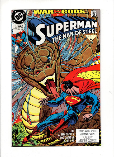 Superman: The Man of Steel, Vol. 1 #3A