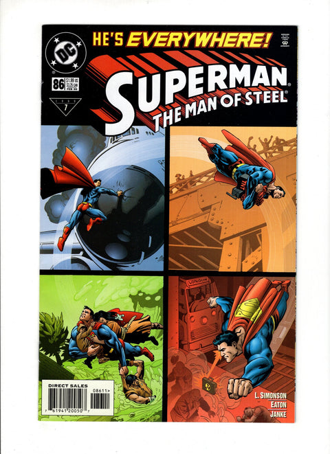 Superman: The Man of Steel, Vol. 1 #86A
