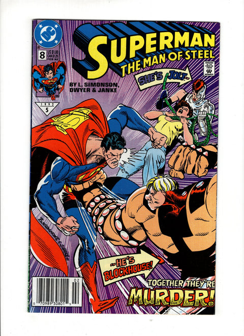 Superman: The Man of Steel, Vol. 1 #8B