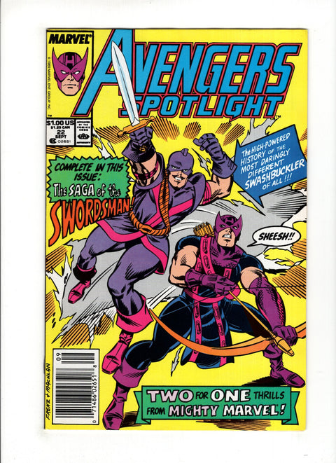 Avengers: Spotlight, Vol. 1 #22A