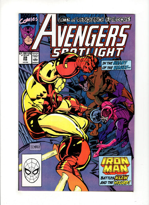 Avengers: Spotlight, Vol. 1 #29A