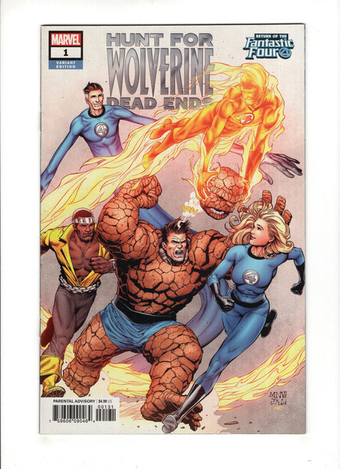Variant Steve McNiven Return Of The Fantastic Four Cover