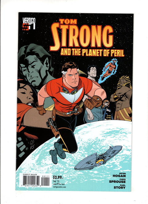 Tom Strong and the Planet of Peril #1A