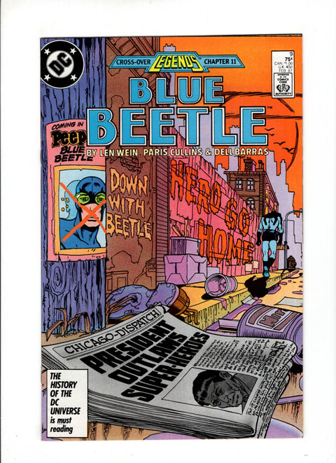 Blue Beetle, Vol. 7 (1986-1988) #9A