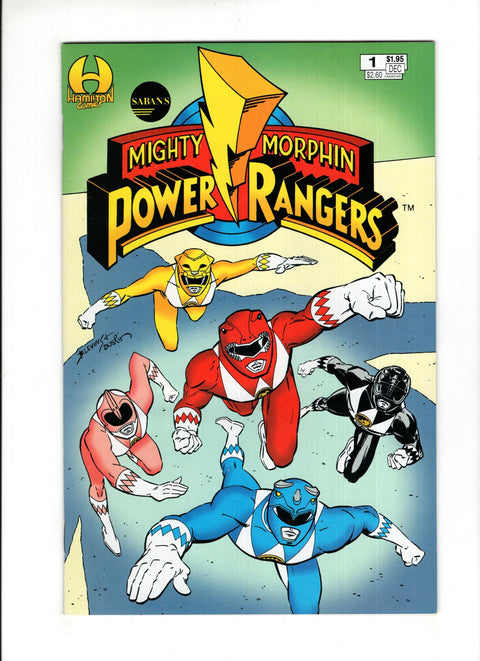 First appearance of Power Rangers in comics