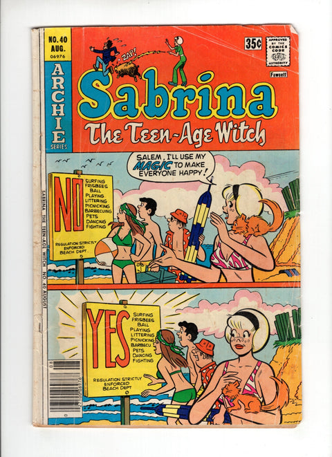 Sabrina the Teenage Witch, Vol. 1 #40