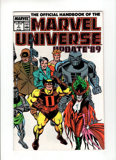 Official Handbook of the Marvel Universe: Update '89 #2