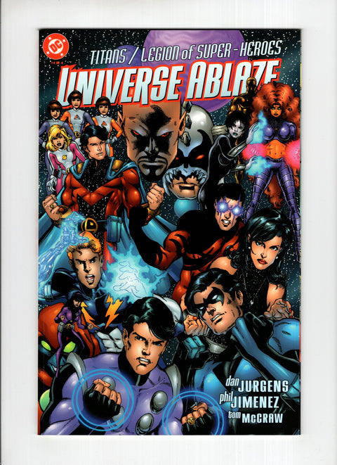 Titans / Legion of Super-Heroes: Universe Ablaze #1-4