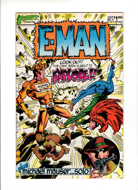 E-Man (First Comics) #4