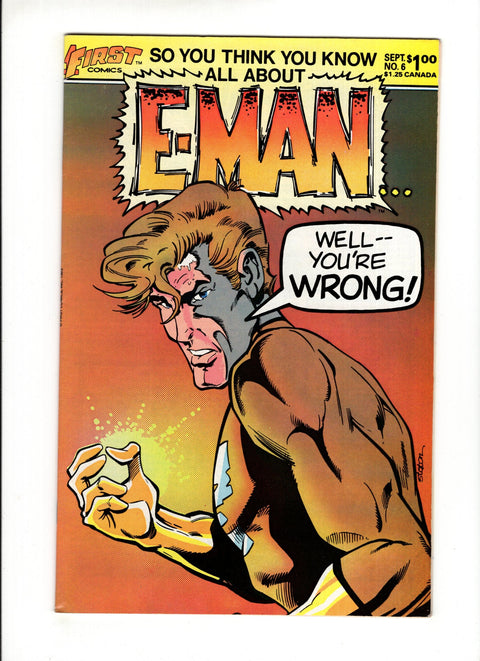 E-Man (First Comics) #6