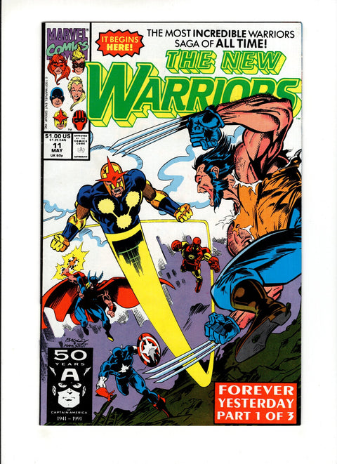 The New Warriors, Vol. 1 #11A