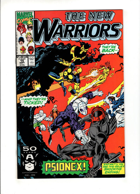 The New Warriors, Vol. 1 #15A
