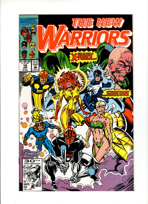 The New Warriors, Vol. 1 #19A