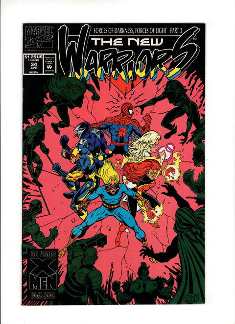 The New Warriors, Vol. 1 #34A