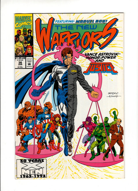 The New Warriors, Vol. 1 #36A