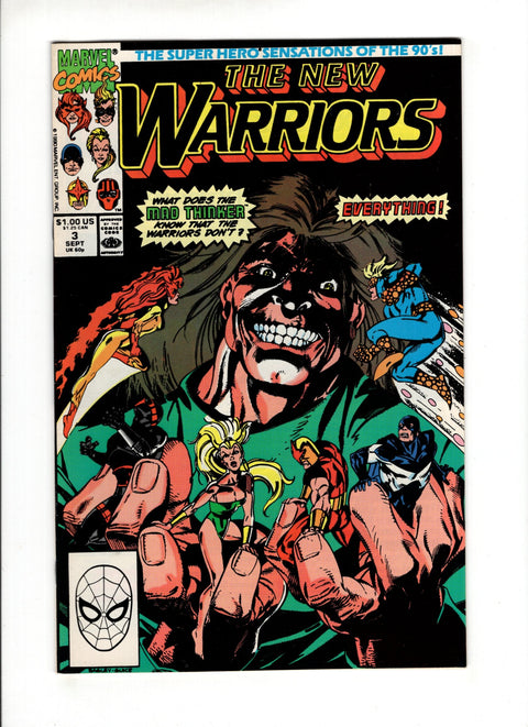 The New Warriors, Vol. 1 #3A