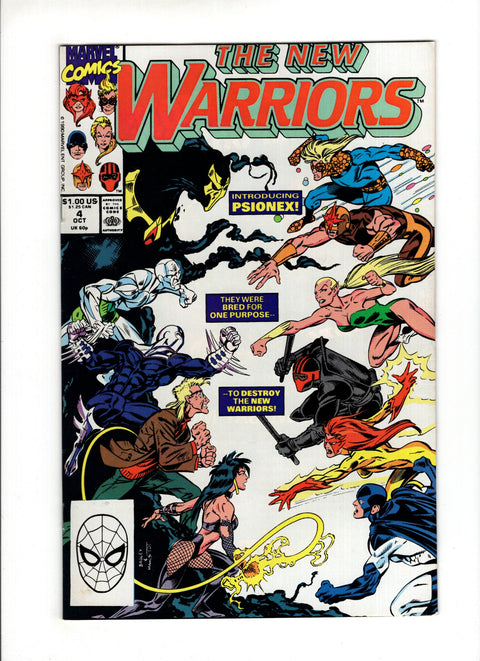 The New Warriors, Vol. 1 #4A
