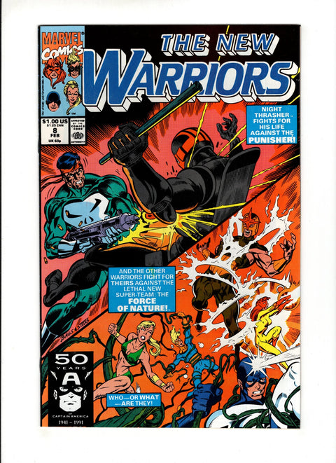 The New Warriors, Vol. 1 #8A