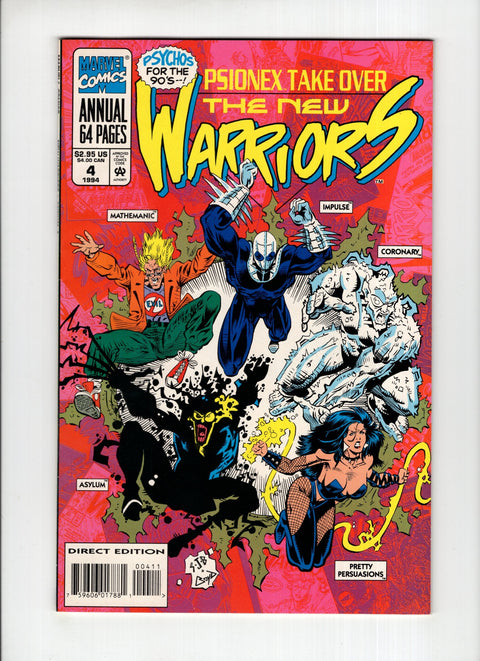 The New Warriors, Vol. 1 Annual #4A
