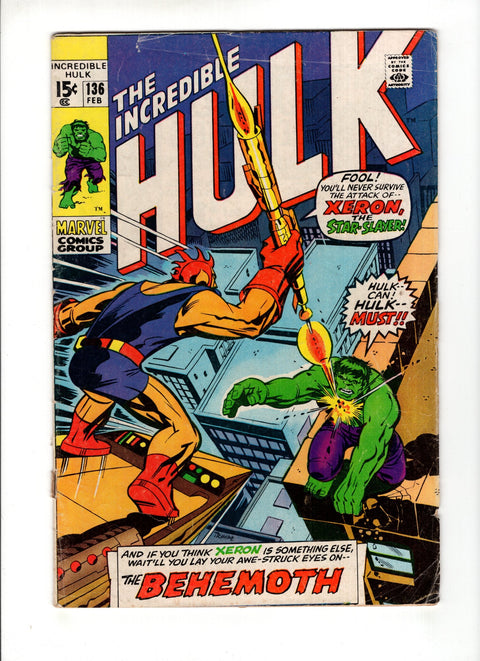The Incredible Hulk, Vol. 1 #136A