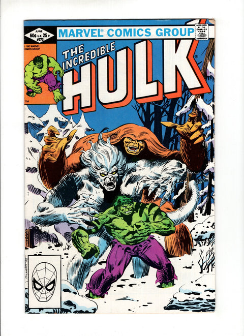 The Incredible Hulk, Vol. 1 #272A