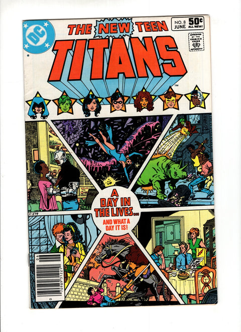 The New Teen Titans, Vol. 1 #8A