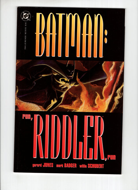 Batman: Run, Riddler, Run #1  DC Comics 1992