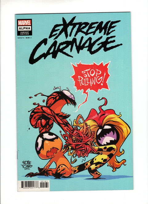 Extreme Carnage: Alpha #1F Skottie Young Variant Marvel Comics 2021