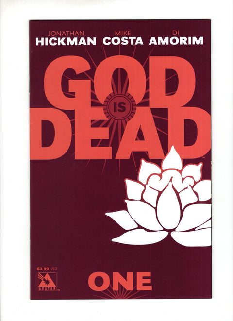 God Is Dead #1A Jonathan Hickman Regular Cover Avatar Press 2013