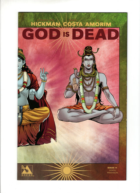 God Is Dead #1D Pantheon Retailer Incentive Cover Avatar Press 2013