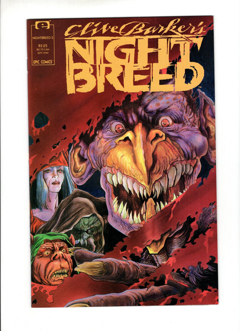 Clive Barker's: Night Breed (Marvel) #5  Marvel Comics 1990