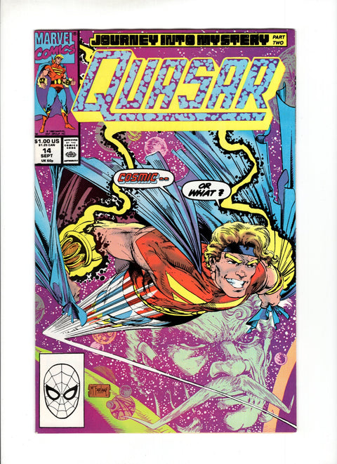 Quasar #14A McFarlane Cover Marvel Comics 1990