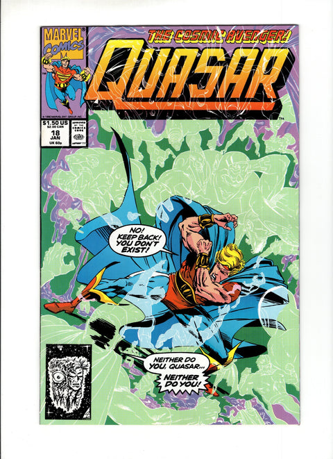 Quasar #18  Marvel Comics 1990