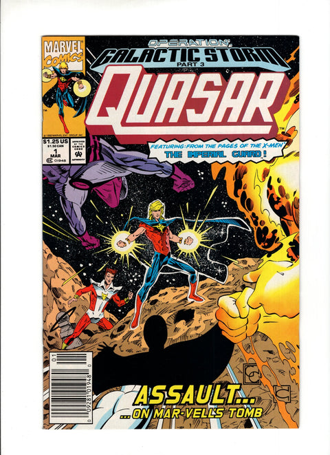 Quasar #1B  Marvel Comics 1989