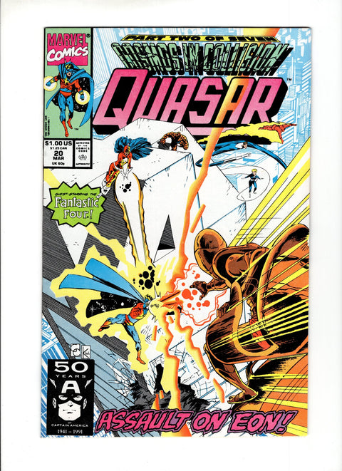 Quasar #20  Marvel Comics 1991